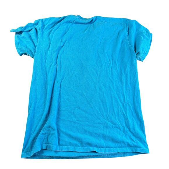 Fox Racing Shirt Mens Medium Blue Graphic Motocross Dirt Bike Streetwear Y2K - Picture 3 of 6